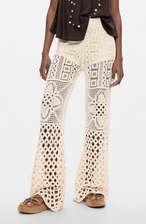 Knit Cotton Pants