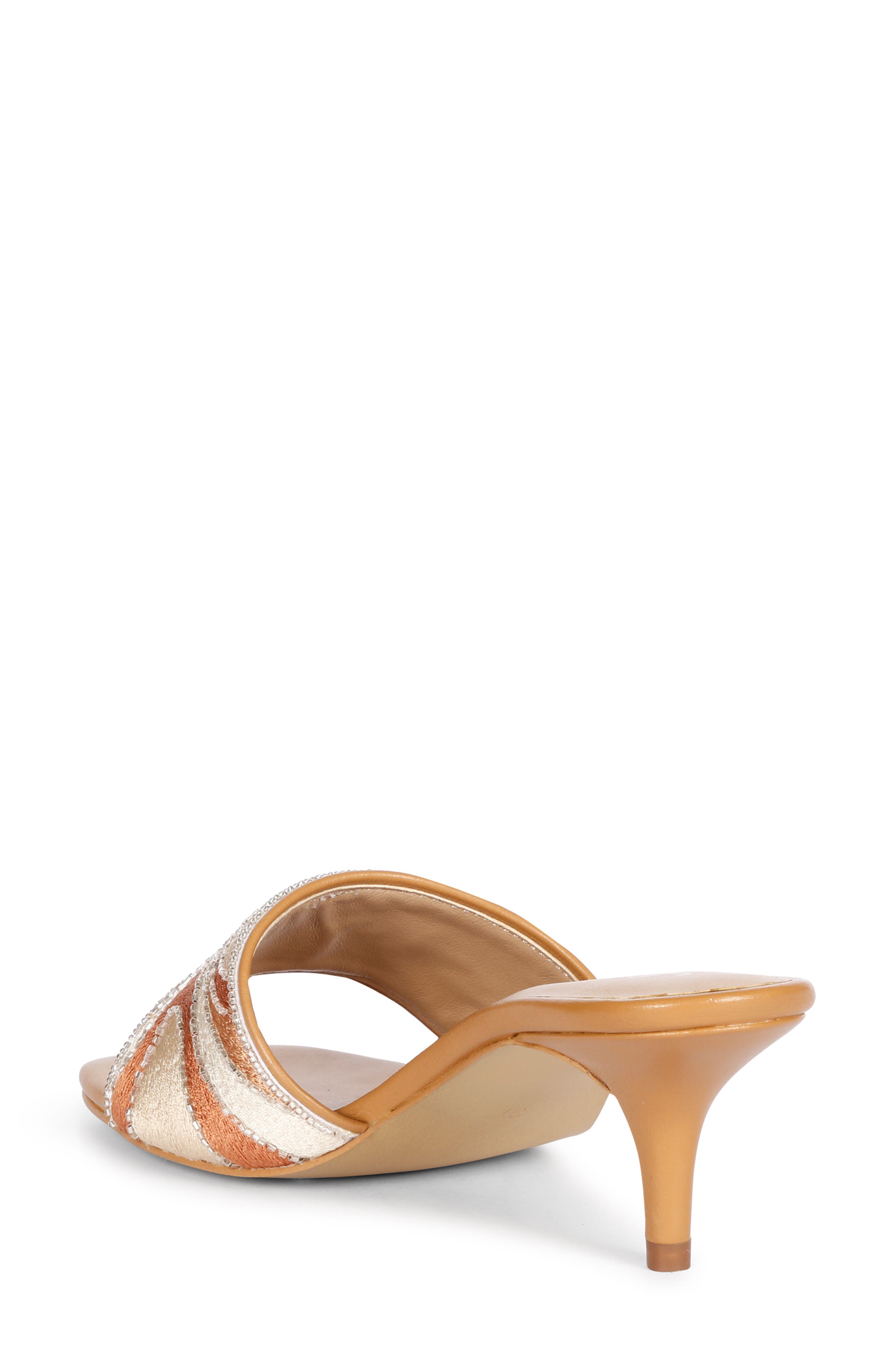 SAINT G Rina Kitten Heel Slide Sandal, Alternate, color, 