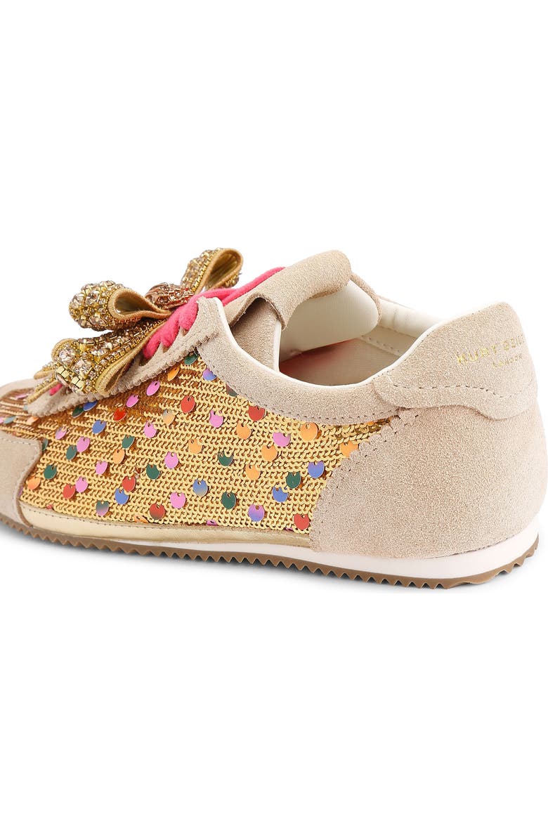 Kurt Geiger London Islington Sneaker, Alternate, color, Gold Multi