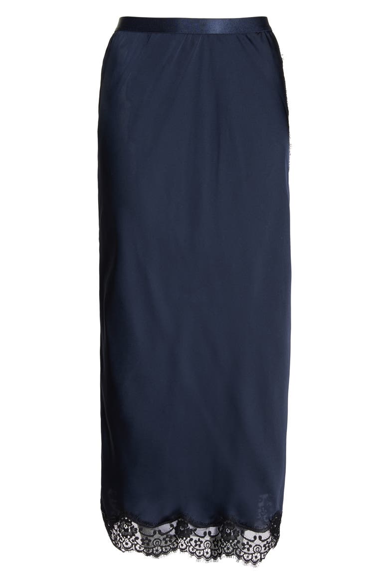 x Atlantic-Pacific Lace Trim Half Slip, Alternate, color, NAVY BLAZER