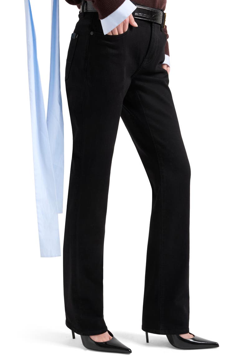The Slim Straight Leg Jeans, Alternate, color, SOHO NIGHT