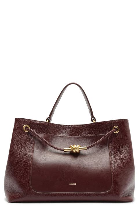 Delphine Large Leather Shopper