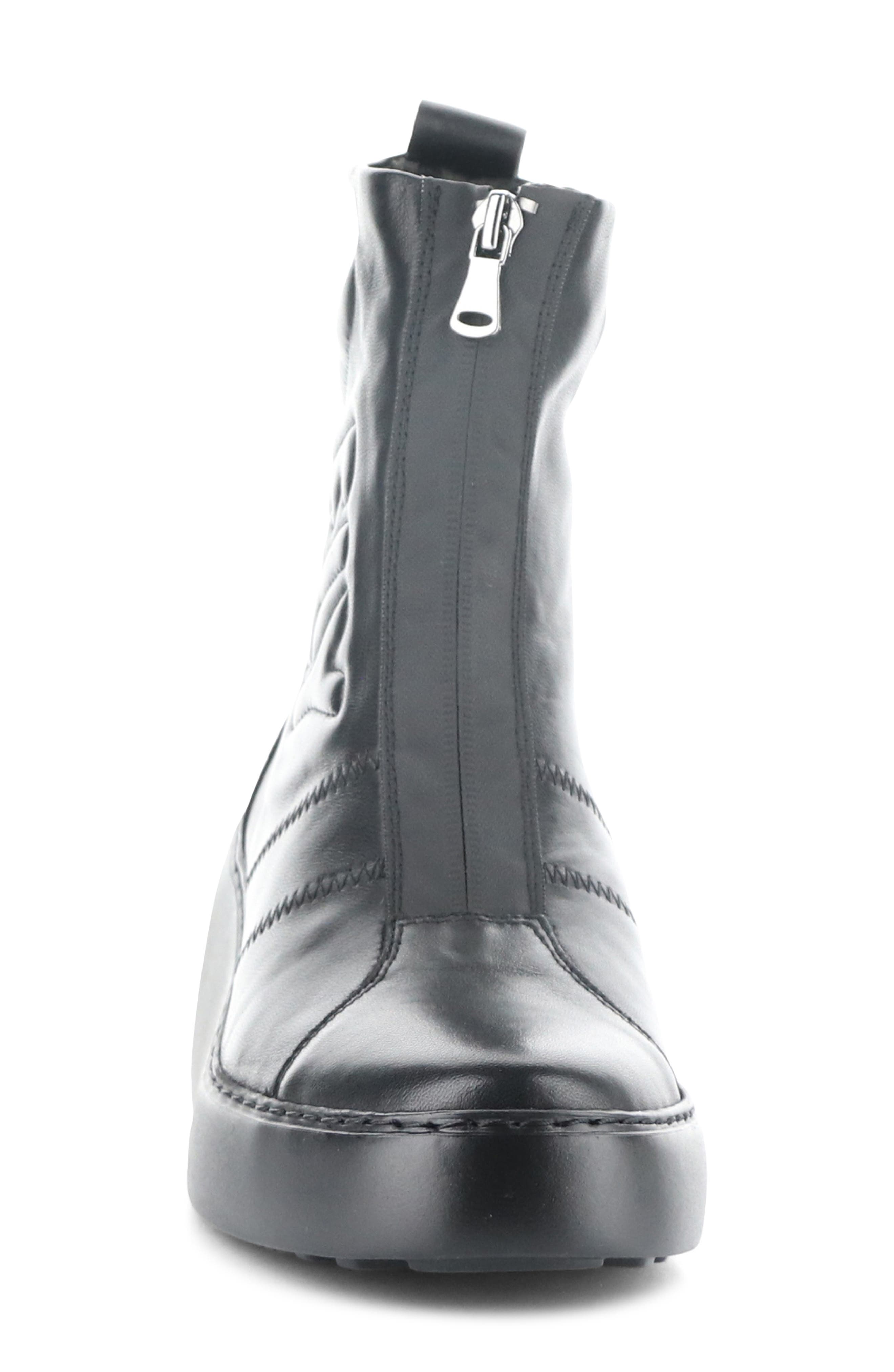 Fly London Drim Platform Wedge Bootie, Alternate, color, 