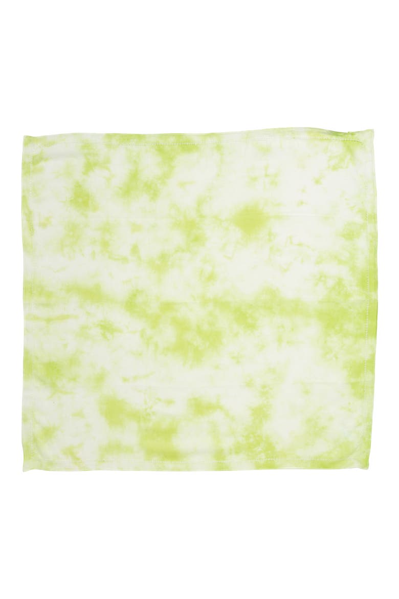 Tie Dye Bandana, Alternate, color, SPROUT GREEN