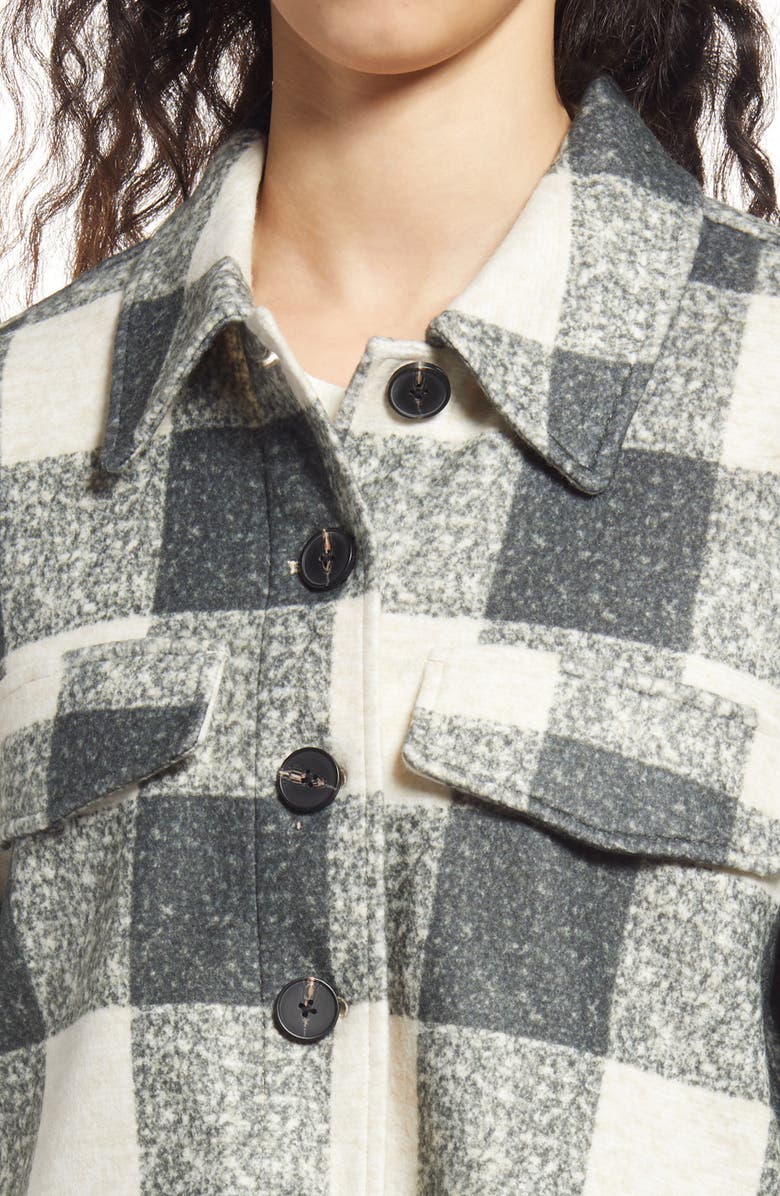 VERO MODA Brushed Shacket, Alternate, color, 