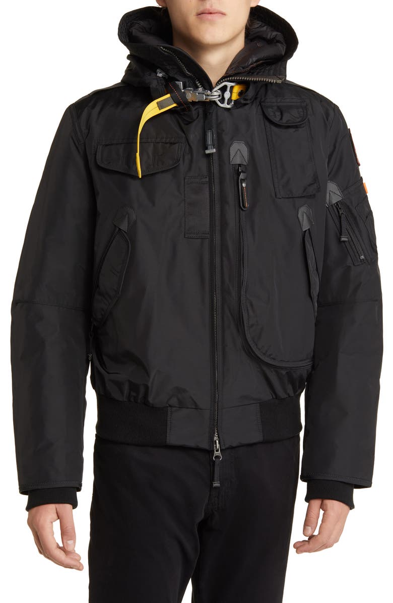 Parajumpers Gobi Hooded Down Bomber Jacket, Alternate, color, 