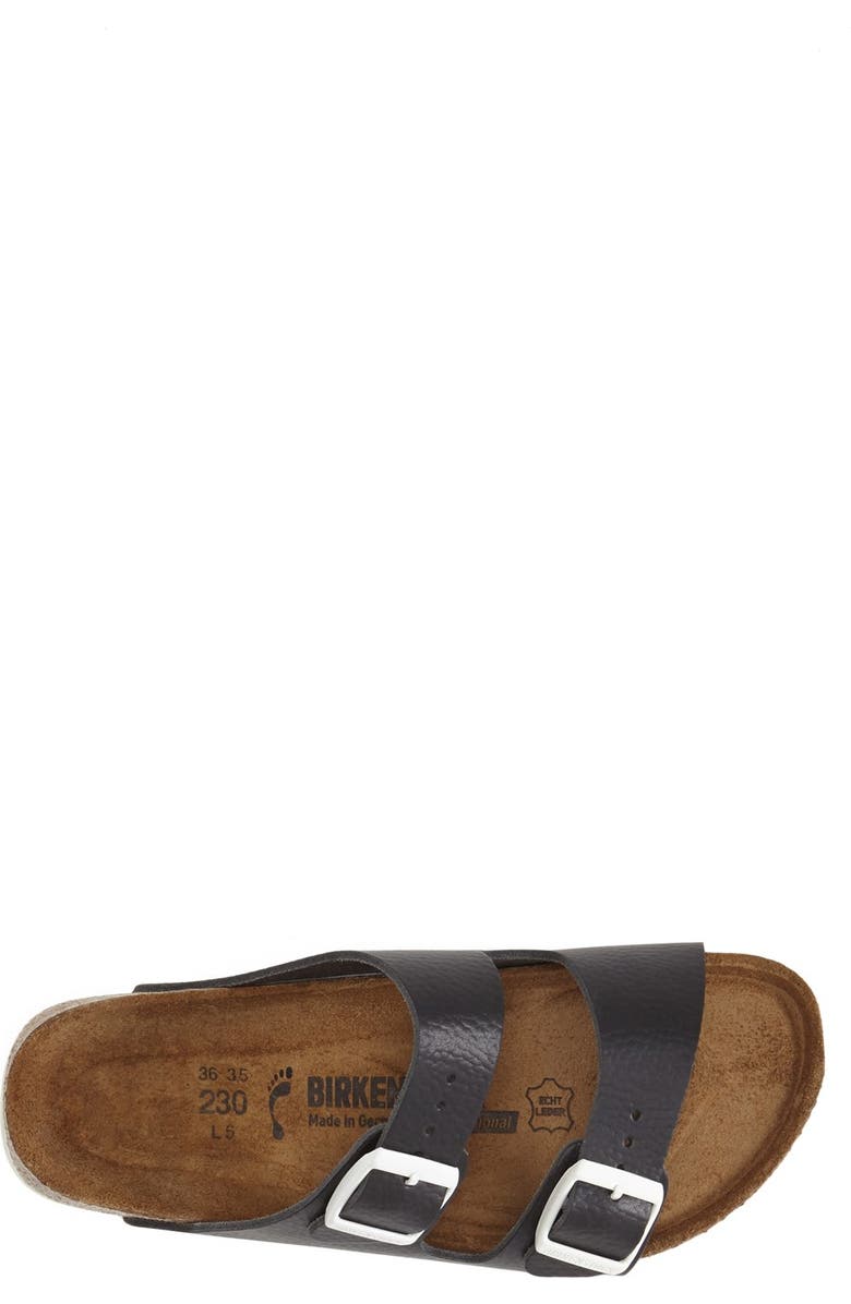 Birkenstock 'Arizona' Leather Double Band Footbed Sandal, Alternate, color,