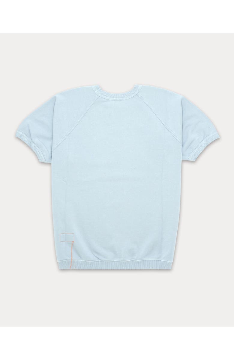 Fortela Highway Short-Sleeve Brushed Jersey Sweatshirt, Alternate, color, Light Blue