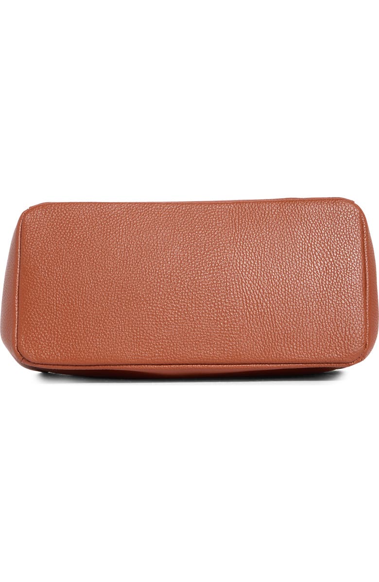 VALENTINO BY MARIO VALENTINO Luisa Rock Leather Tote Bag, Alternate, color, Whiskey