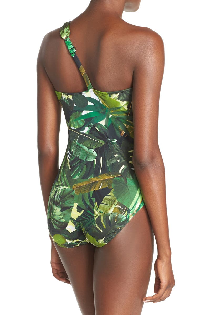 Fantasie Underwire One Shoulder One-Piece Swimsuit, Alternate, color,