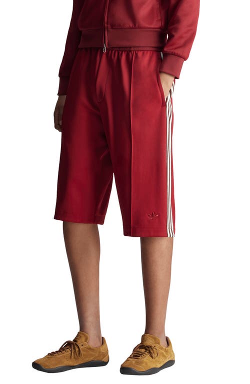ADIDAS X WALES BONNER Track Shorts in Collegiate Burgundy  product
