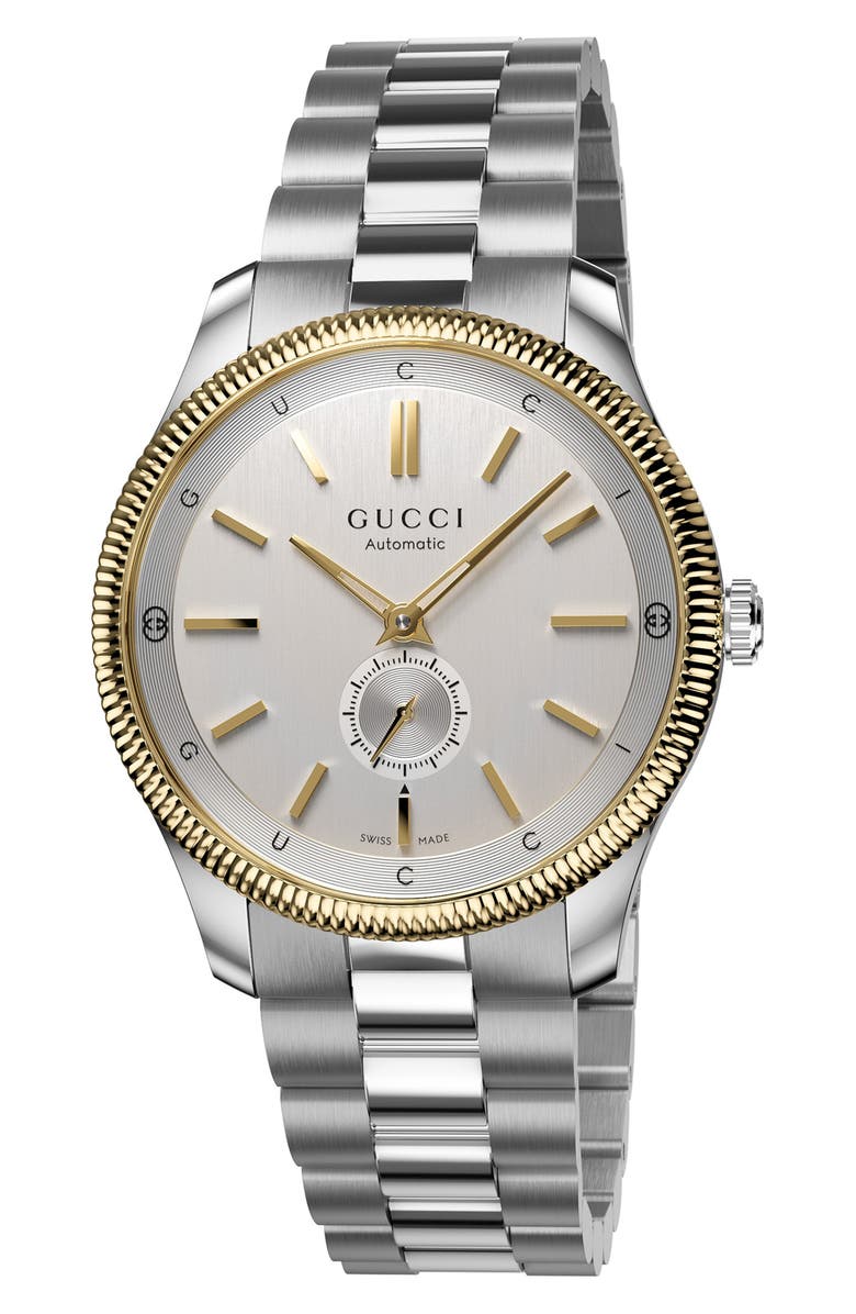 Gucci G-Timeless Automatic Bracelet Watch, 40mm, Main, color, 
