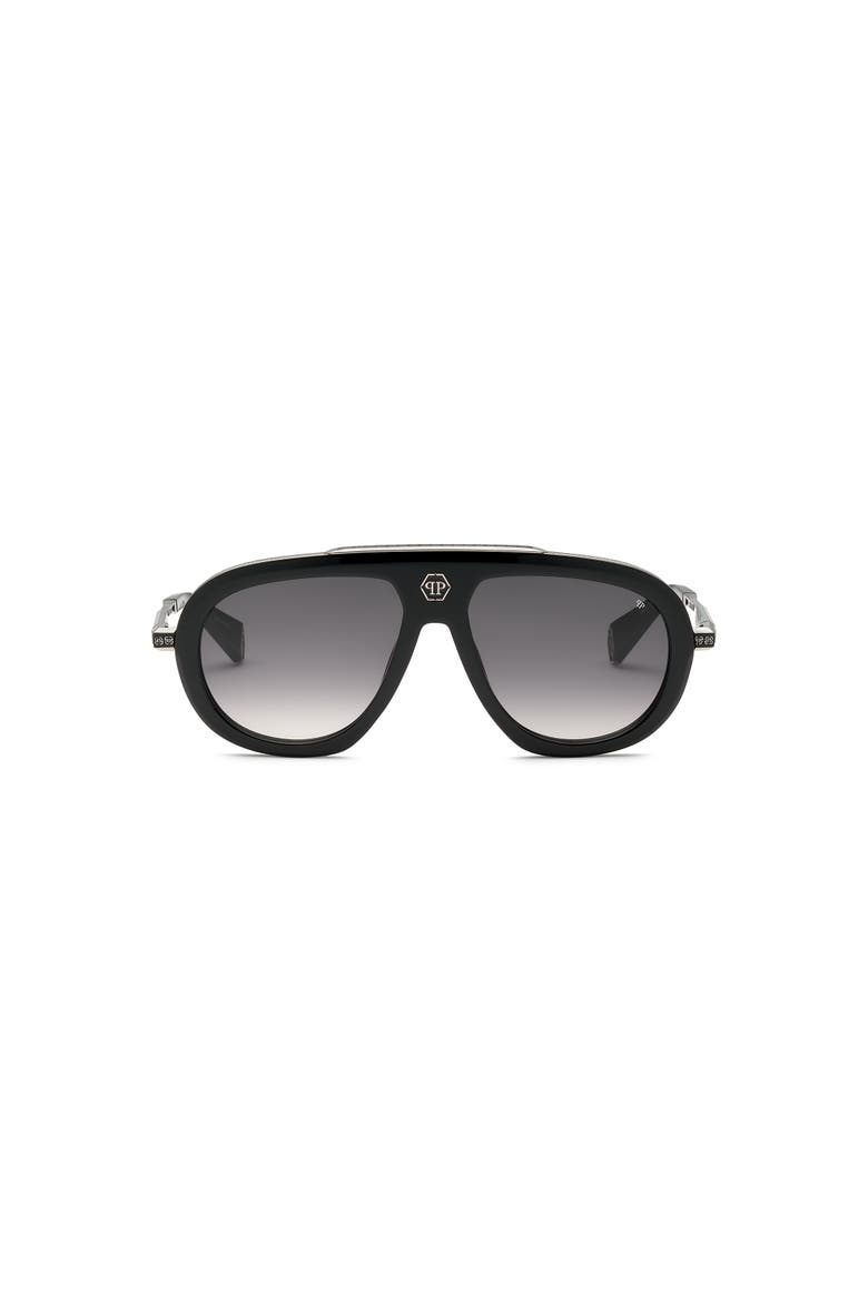 Plein Legacy Sunglasses Men, Main, color, black/black