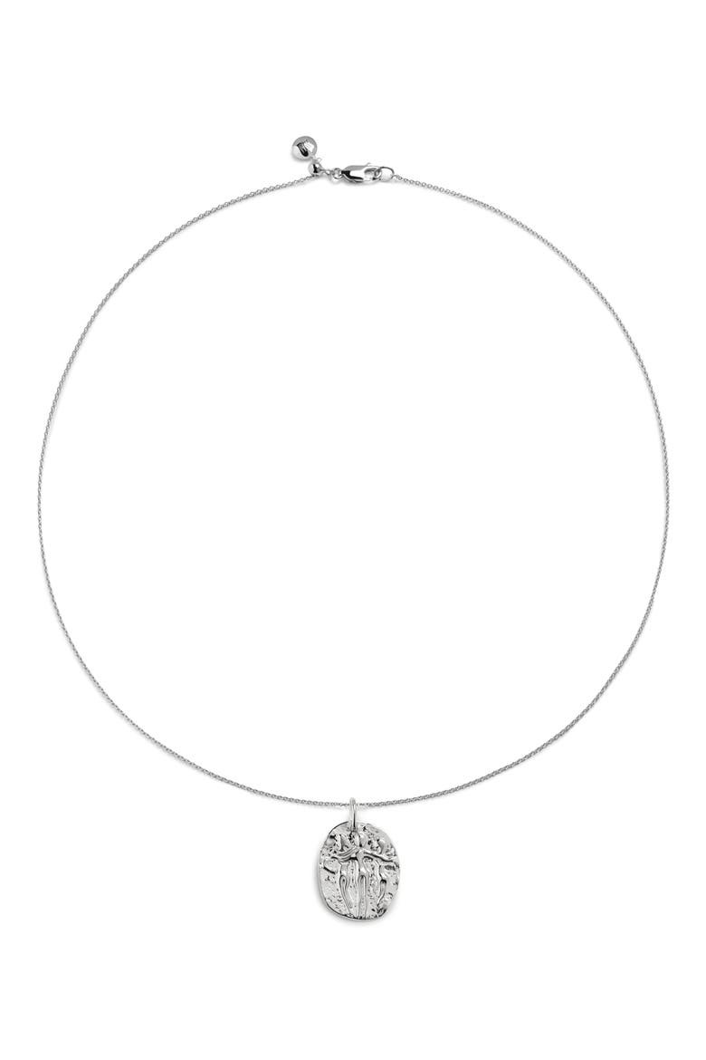 Sisterhood Pendant Necklace, Main, color, STERLING SILVER