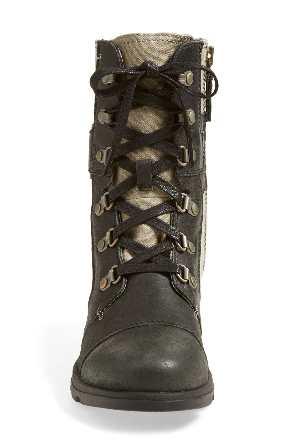'Major Carly' Boot, Alternate, color, WET SAND/ BLACK