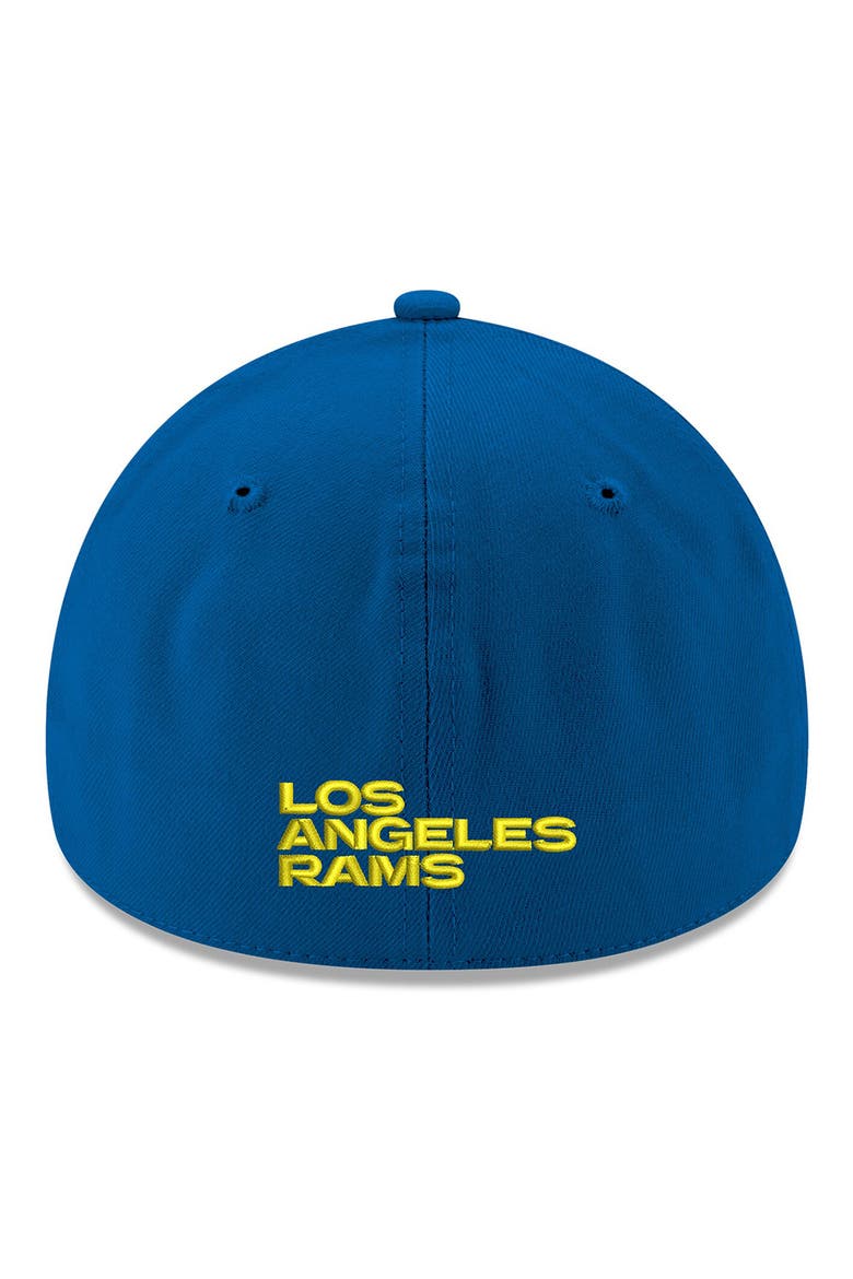Men's New Era Royal Los Angeles Rams Team Classic 39THIRTY Flex Hat, Alternate, color, ROYAL
