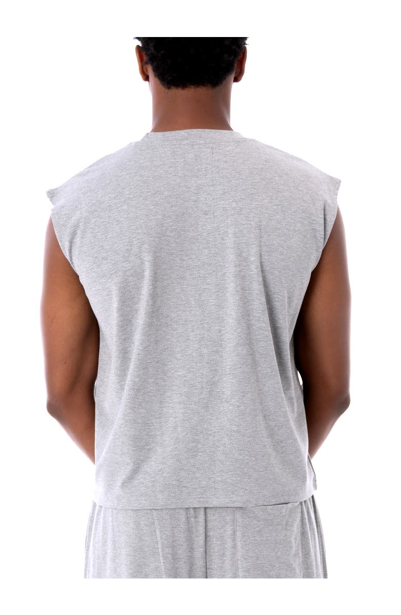 Dai Moda Mays Star Grommet T-shirt, Alternate, color, Grey