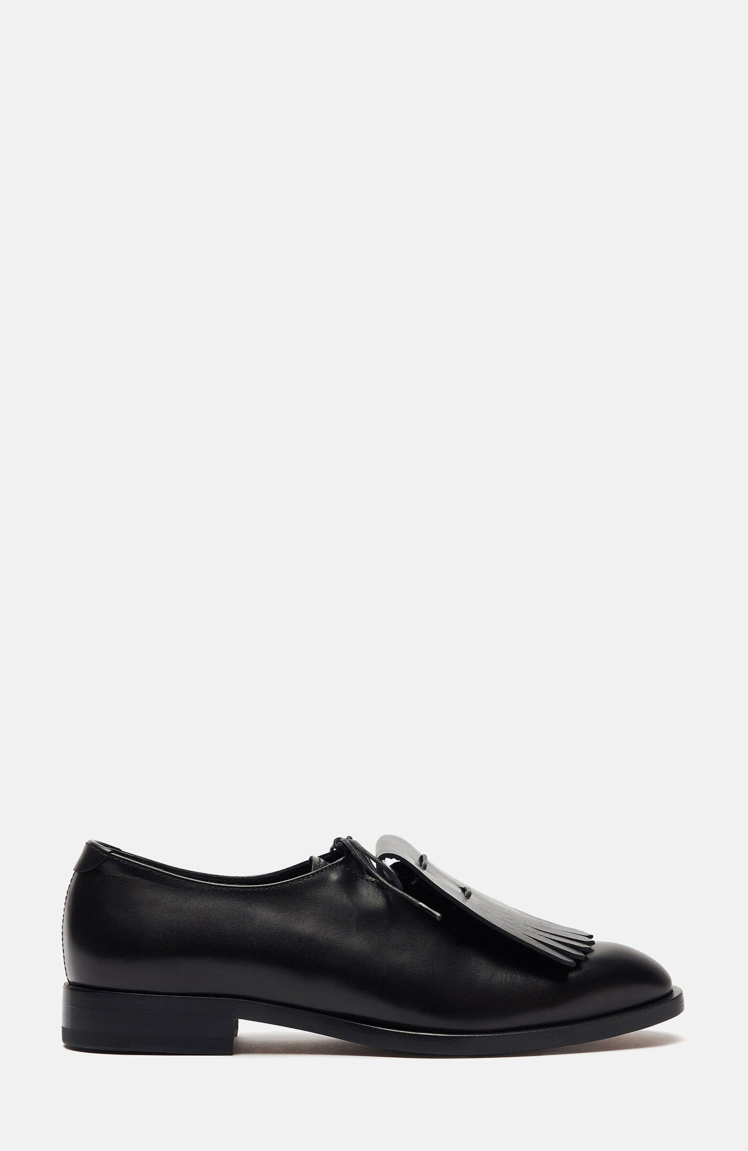 Ester Monk Strap Shoes, Alternate, color, Black - Calf