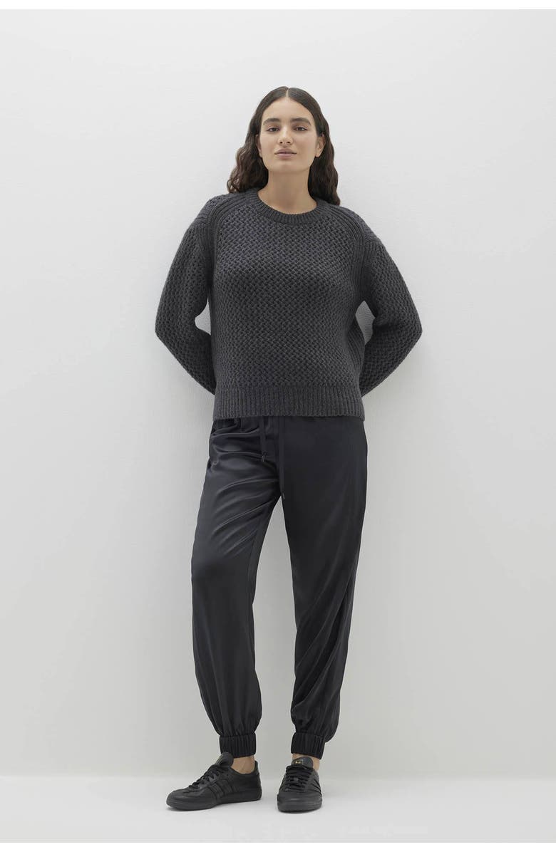 NAKED CASHMERE Clara Crewneck Cashmere Sweater, Main, color, Charcoal