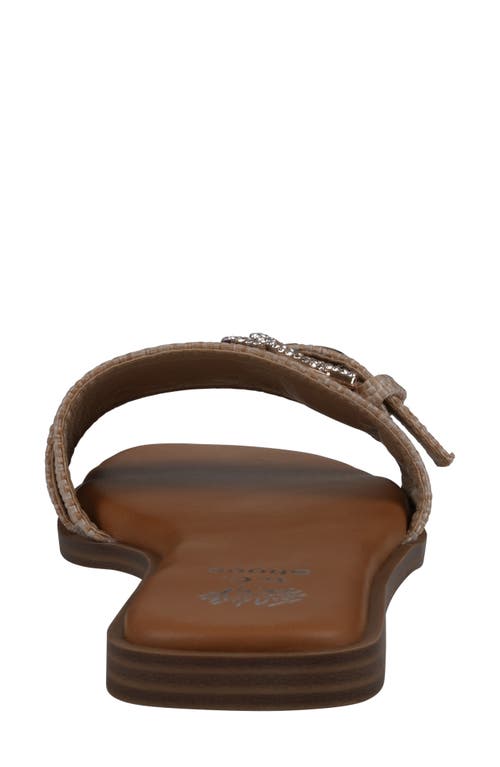 Gc Shoes Kenna Slide Sandal In Natural