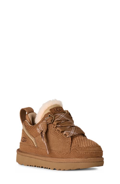 Ugg(r) Kids' Lowmel Sneaker In Brown