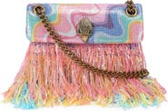 Kurt Geiger London Mini Kensington Fringe Convertible Crossbody Bag
