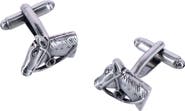 Trafalgar Off To The Races Horse Head Novelty Cufflinks