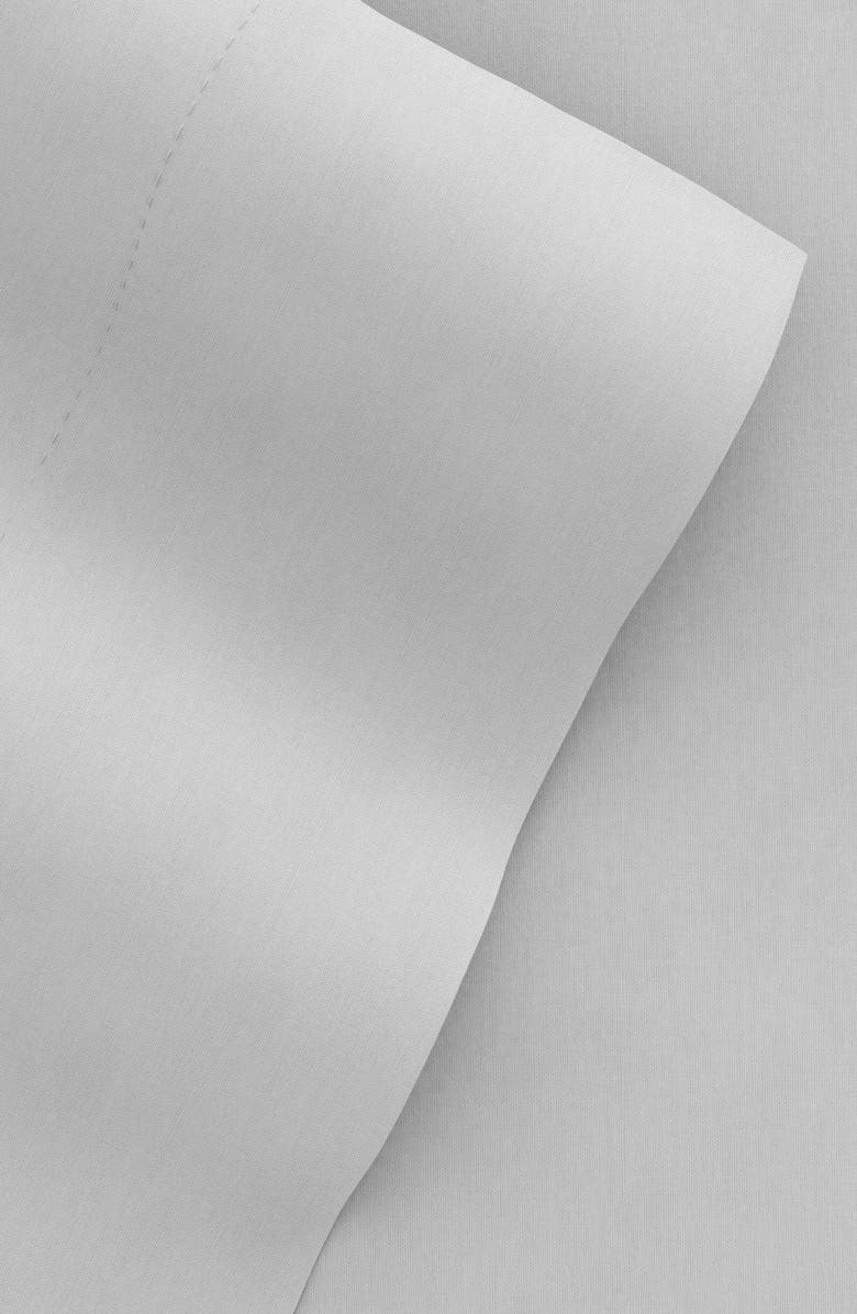 HOMESPUN Premium Ultra Soft 6 Piece Microfiber Solid Sheet Set, Alternate, color, Light Gray