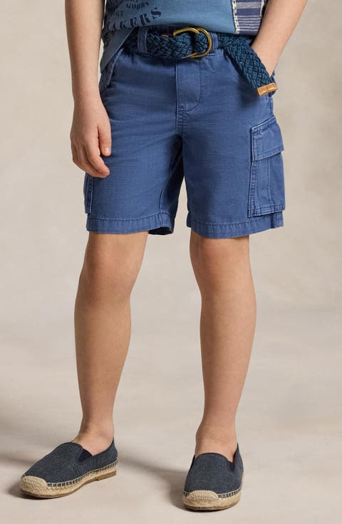 Kids' Cotton Ripstop Cargo Shorts (Toddler & Little Kid)