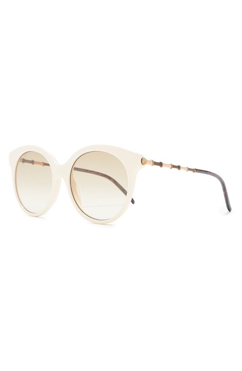 Gucci 55mm Round Sunglasses, Alternate, color,