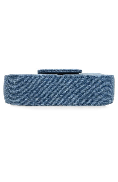 Justine Clenquet Dylan Denim Top Handle Bag In Denim Blue