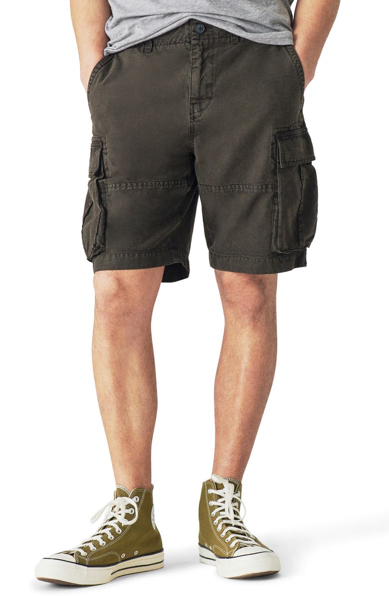 Lucky Brand Canvas Cargo Shorts, Main, color, 