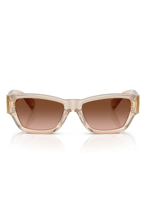 54mm Rectangular Sunglasses