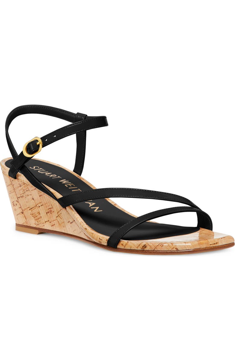 Stuart Weitzman Oasis 50 Wedge Sandal, Main, color,