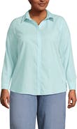 Lands' End No Iron Supima Cotton Long Sleeve Shirt
