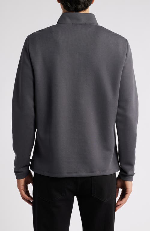 Robert Barakett Hanwell Half Zip Pullover In Gray