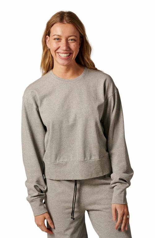 Leisure Lab Womens Cotton Lounge Crew