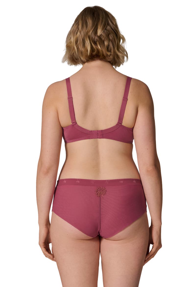 Wish Underwire Plunge Bra, Alternate, color, SANTAL PINK