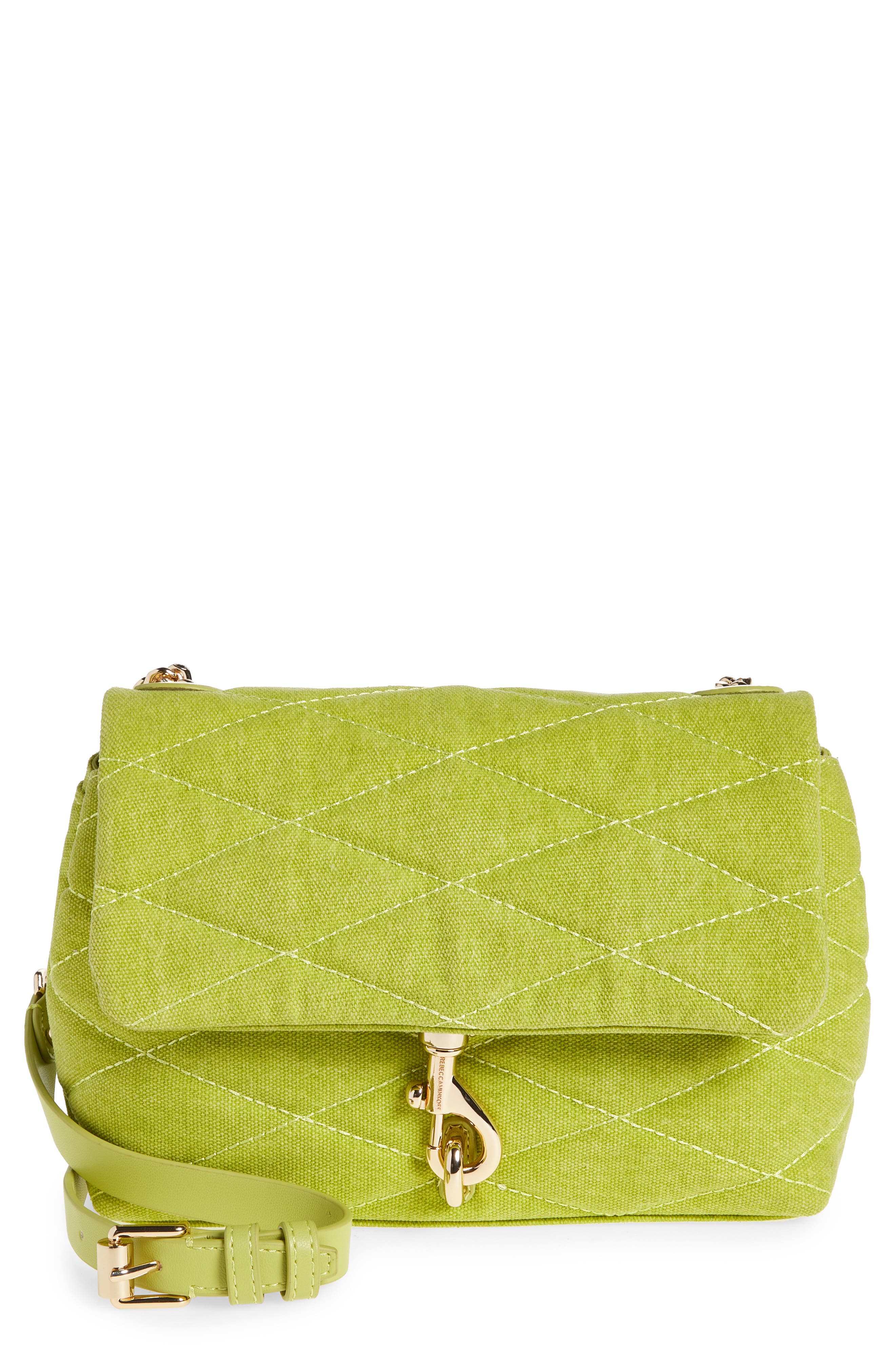 Rebecca Minkoff Edie Quilted Convertible Crossbody Bag, Main, color, 