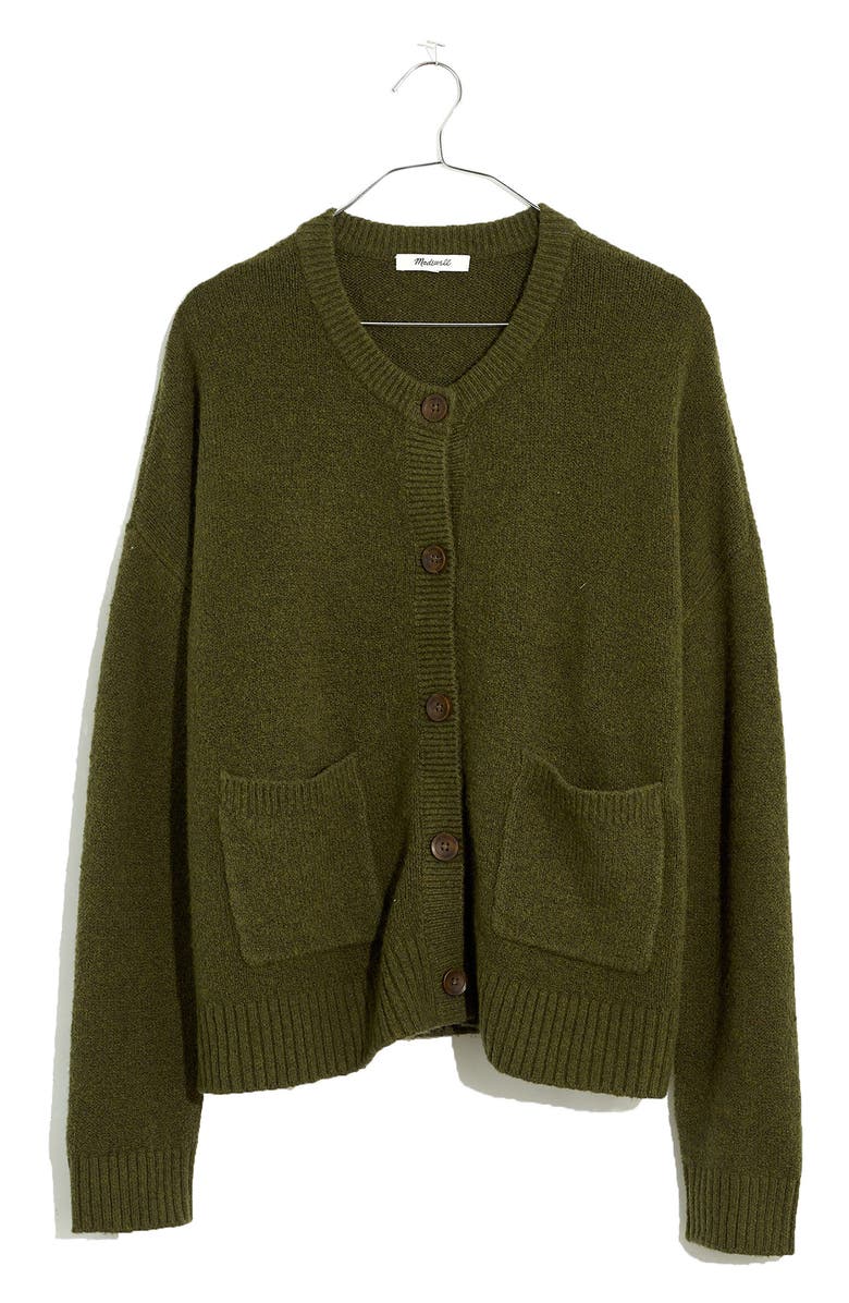 Madewell Colburne Coziest Textured Yarn Cardigan Sweater, Alternate, color, 