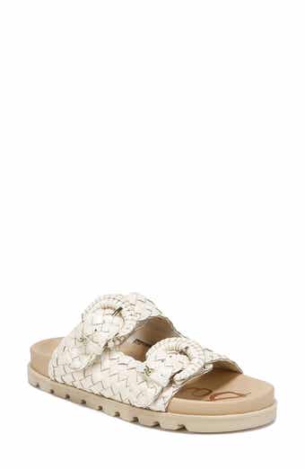 Tiffanie Woven Two-Strap Sandal