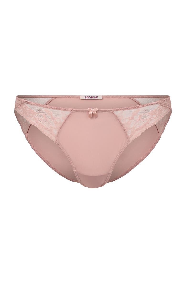 Adore Me Jennakate Bikini Panties, Alternate, color, Medium Beige