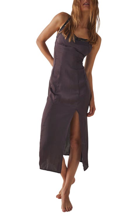 City Cool Satin Slipdress