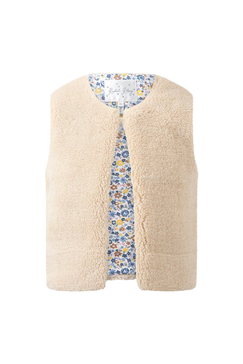 Shearling Gilet, Main, color, Tan