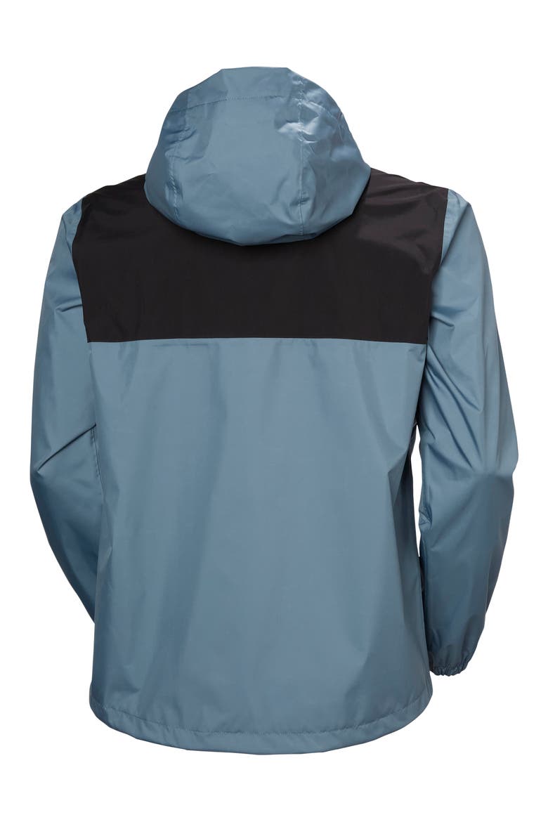 Vancouver Waterproof Hooded Rain Jacket, Alternate, color, WASHED NAVY