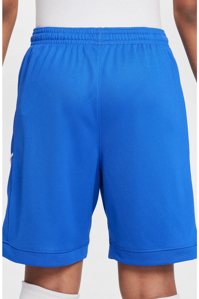 Kids' Academy Dri-FIT Soccer Shorts, Alternate, color, GAME ROYAL/ GAME ROYAL/ WHITE