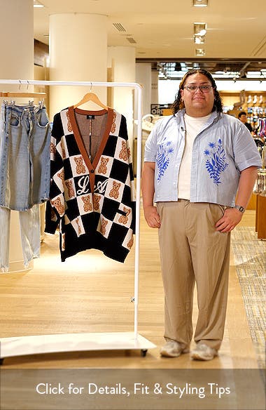 Teddy Oversize Cardigan