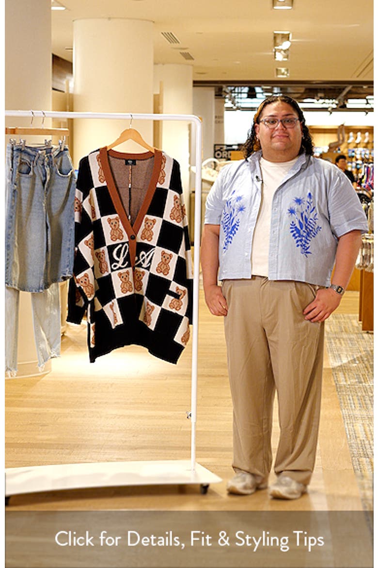 Teddy Oversize Cardigan video