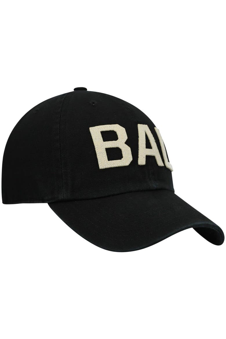Women's '47 Black Baltimore Ravens Finley Clean Up Adjustable Hat, Alternate, color, Black