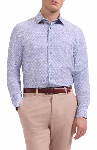 James OoohCotton® Retro Print Button-Up Shirt